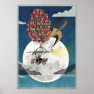Poster Bicicleta Voadora
