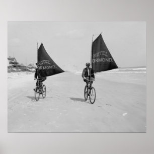 Póster Bicicletas à vela 1903