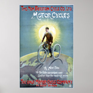 Póster Bicicletas Beeston, 1896