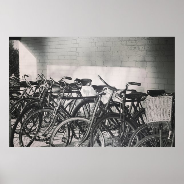 Poster Bicicletas de Vintage (Frente)