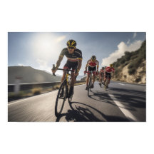 Bicicletas em estrada com espaço em cópia