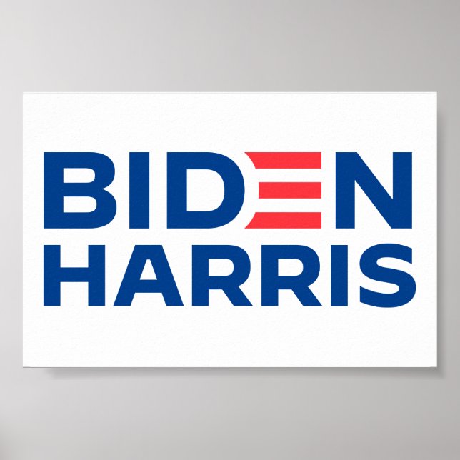 Poster Biden Harris (Frente)