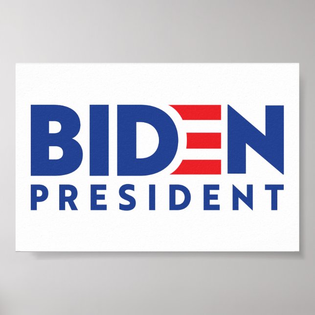 Poster Biden Presidente (Frente)