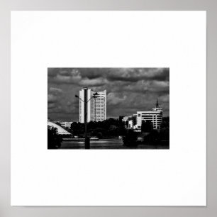 Poster Bielorrússia Беларусь Minsk Мінск Минск Arquitetur