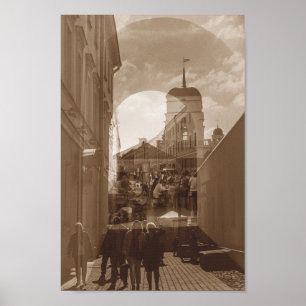 Poster Bielorrússia Б е л а р у с Colagem da Arqu