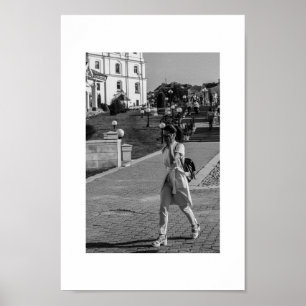 Poster Bielorrússia Б е л р у а с ь М і н Minsk с к М и н