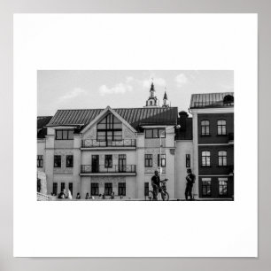 Poster Bielorrússia Б е л р у а с ь М і н Minsk с к М и н