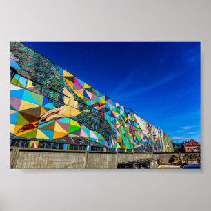 Poster Bielorrússia Б е л р у а ь с М и н Minsk с к arqui