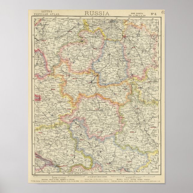 Póster Bielorrússia e Ucrânia (Frente)