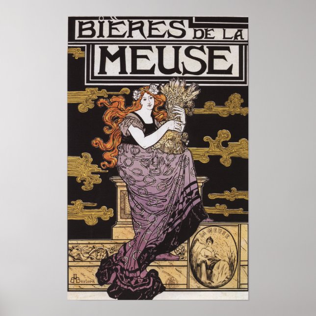 Póster Bieres de la Meuse Promocional (Frente)