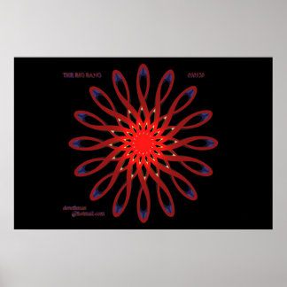 Póster Big Bang (impressão)