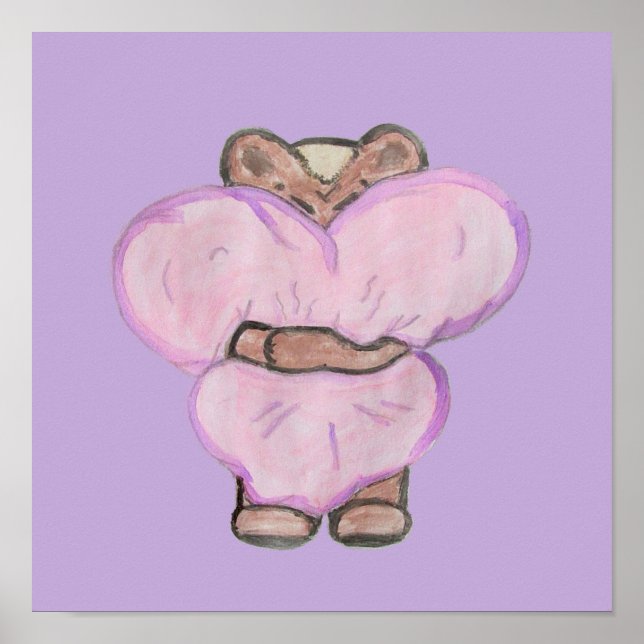 Poster Big Bear Hug. (Frente)