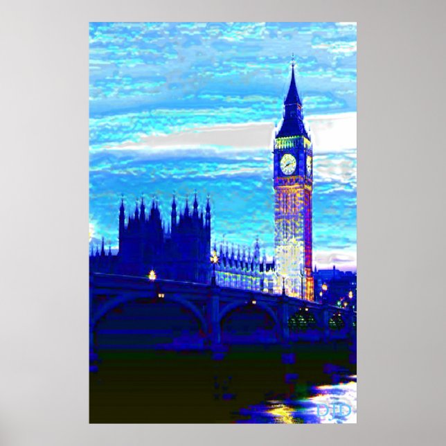 Poster Big Ben (Frente)