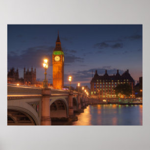 Póster Big Ben em Londres