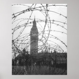 Póster Big Ben em WWII