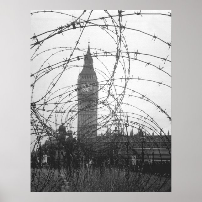 Póster Big Ben em WWII (Frente)