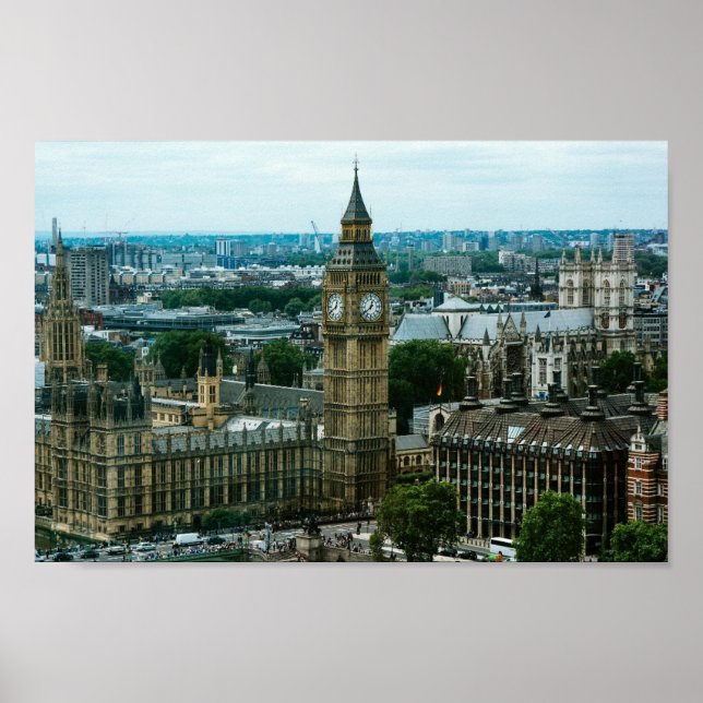 Poster Big Ben London (Frente)
