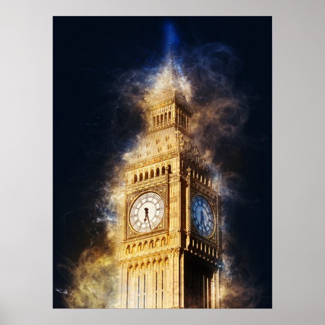 Poster Big Ben London (Frente)