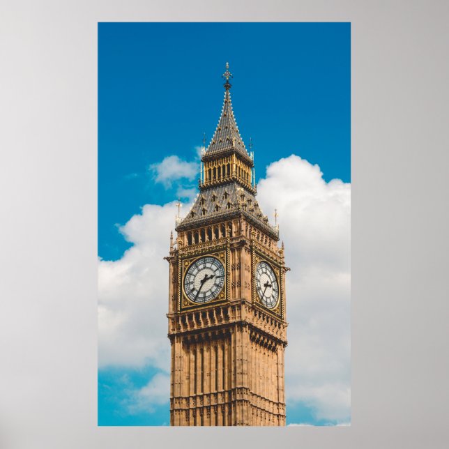 POSTER BIG BEN LONDON (Frente)