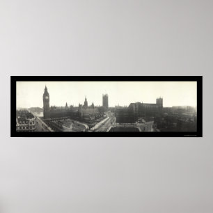 Póster Big Ben London Photo 1919