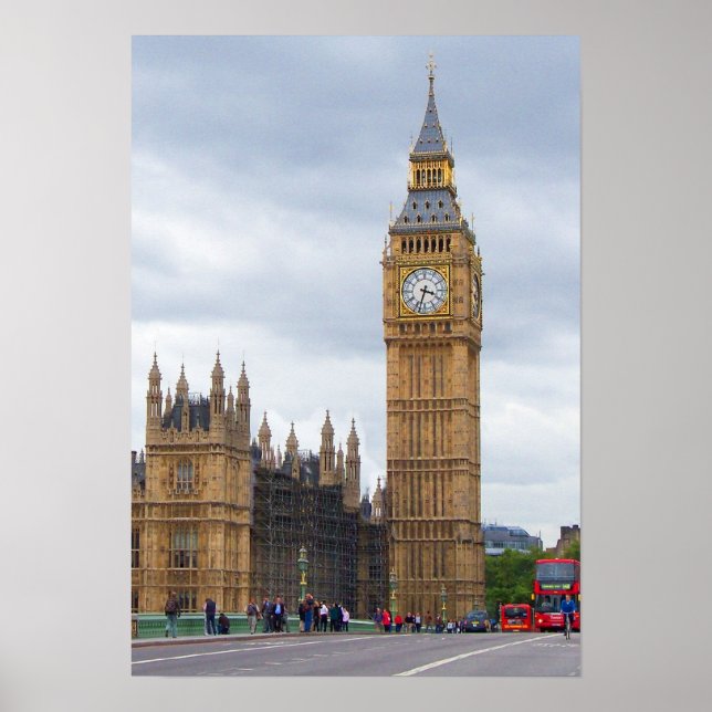 Póster Big Ben, Londres (Frente)