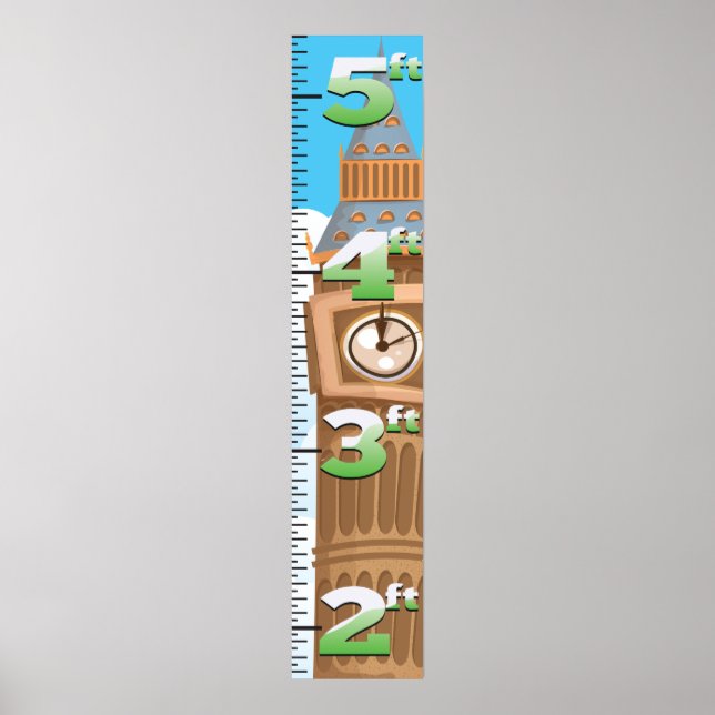 Póster Big Ben Westminster Clock Tower (Frente)