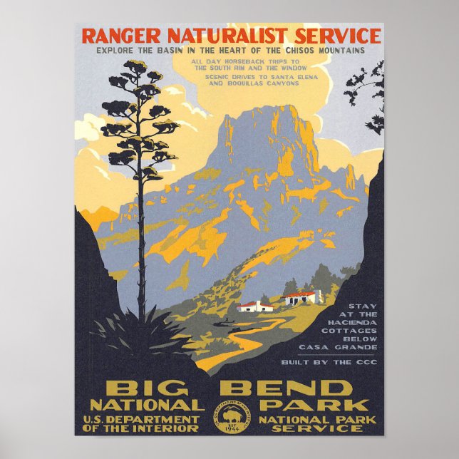 Poster Big Bend (Frente)