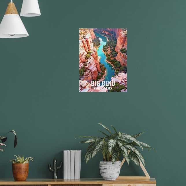 Poster Big Bend National Park, Texas (Sala de Estar 1)
