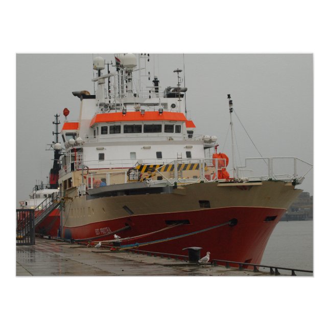 Póster Big boat (Frente)