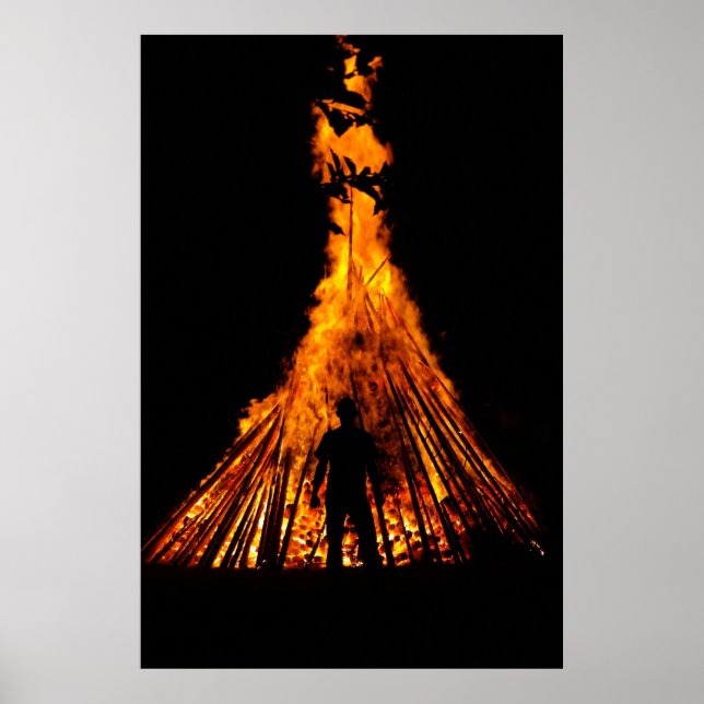 Poster Big bonfire (Frente)