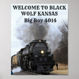 Poster Big Boy 4014 bem-vindo ao Kansas