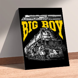 Poster Big Boy 4014 Union Pacific Class 4000. Steam Loco.