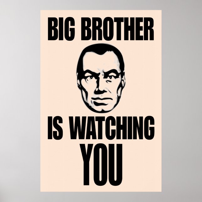 Póster Big Brother (Frente)