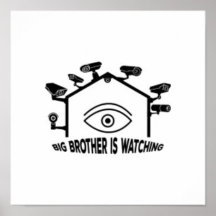 Poster Big Brother está assistindo