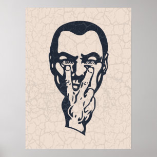 Póster Big Brother Observando