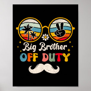 Poster Big Brother Off Duty Sungs Beach Sunset Summer