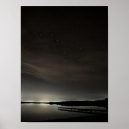 Poster Big Dipper Night Sky