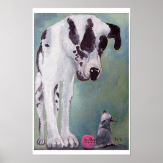 Poster Big Dog, Little Dog