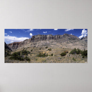 Póster Big Horn Mounts Panorâmica 1