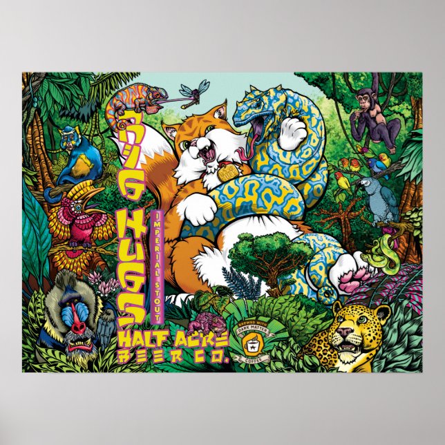 Póster Big Hugs 2015 (Frente)