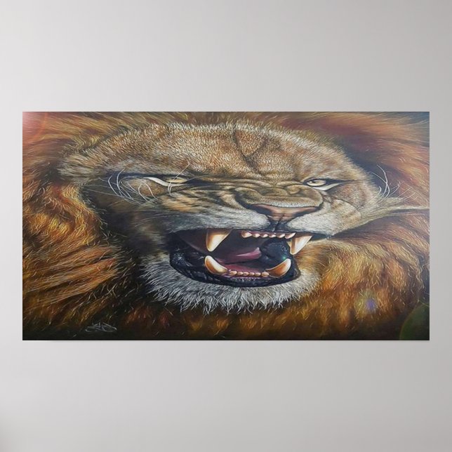 POSTER BIG LION (Frente)