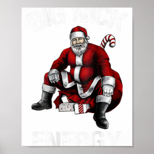 Poster Big Nick Energy Papai noel Natal 2