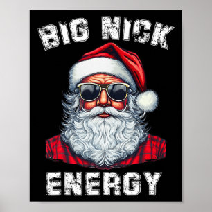 Poster Big Nick Energy Papai noel Natal 4