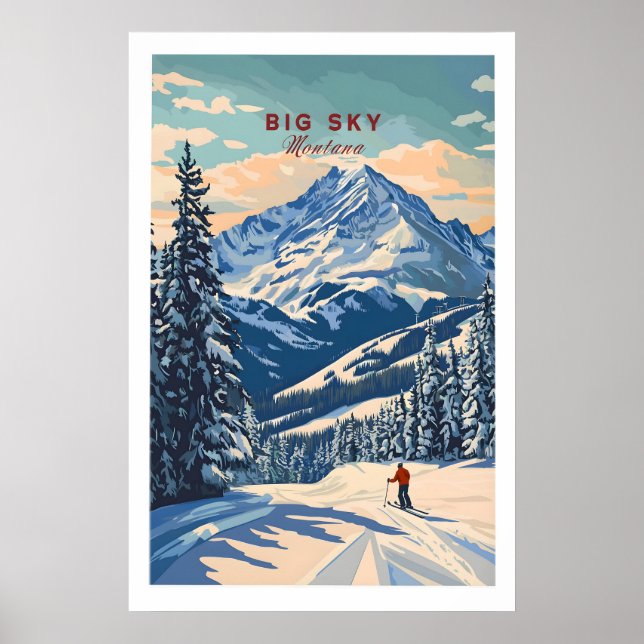 Poster Big Sky Wall Art 1 (Frente)