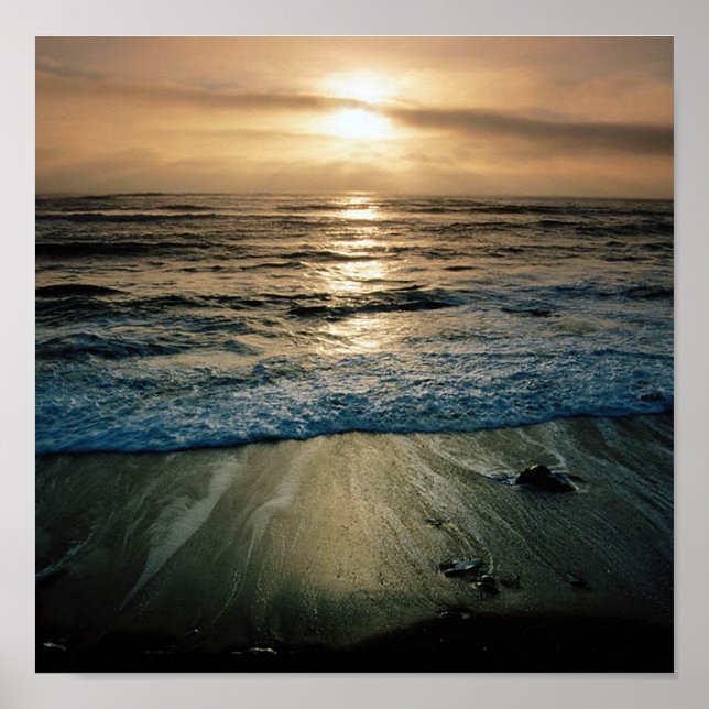 Póster Big Sur Sunset (Frente)