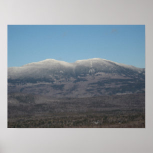 Póster Bigelow cordilheira "nova" indiana, Maine