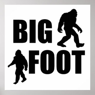 Póster Bigfoot