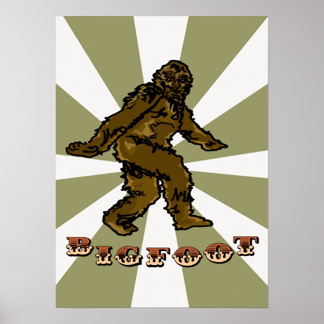 Poster Bigfoot (Frente)
