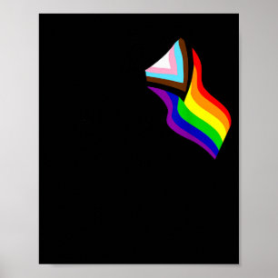 Poster Bigfoot Rock On Orgulhoso Gay Lgbtq Progressista N