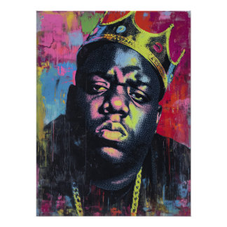 Póster  Biggie – The Brooklyn Rap Icon